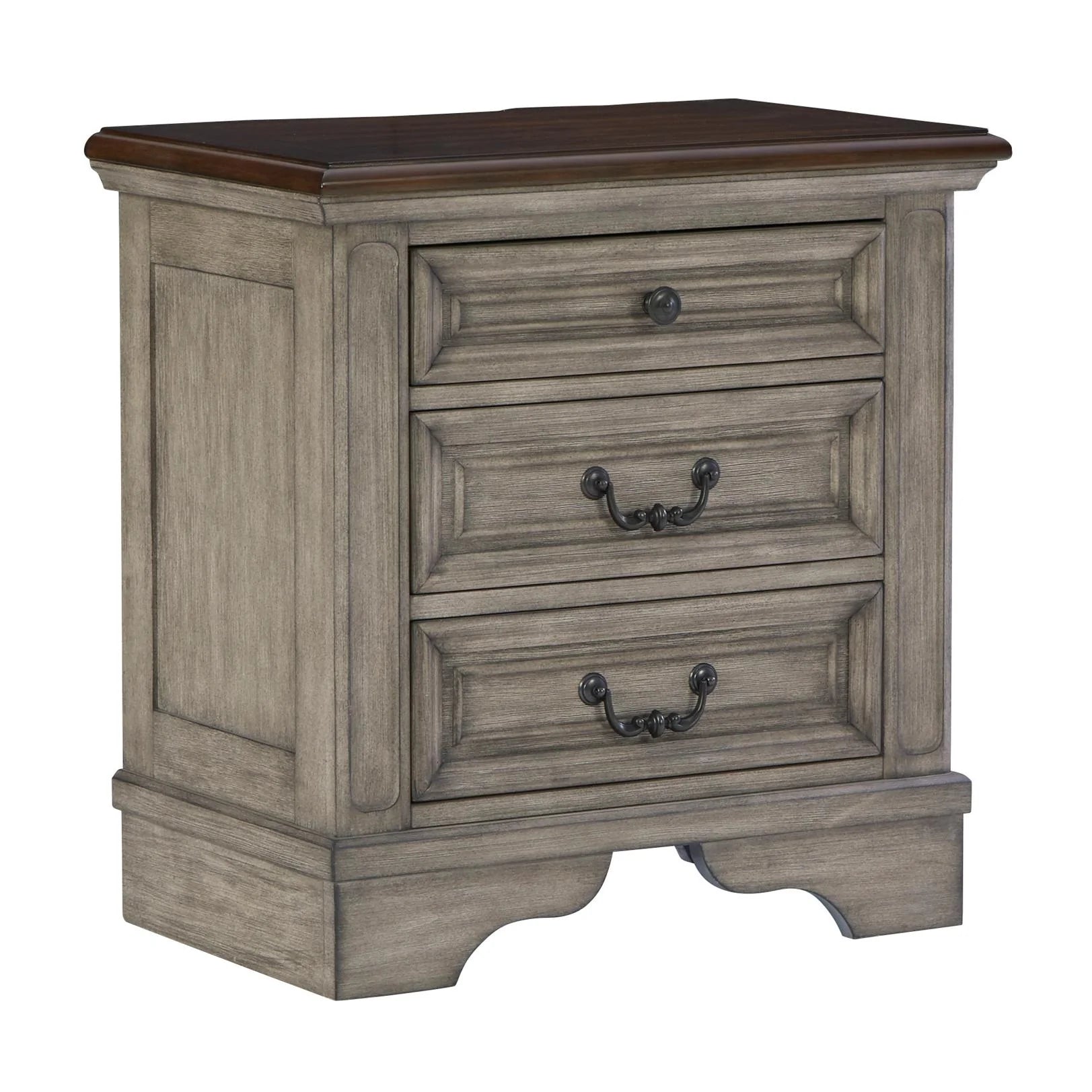 Ashley Lodenbay B751-93 Three Drawer Night Stand