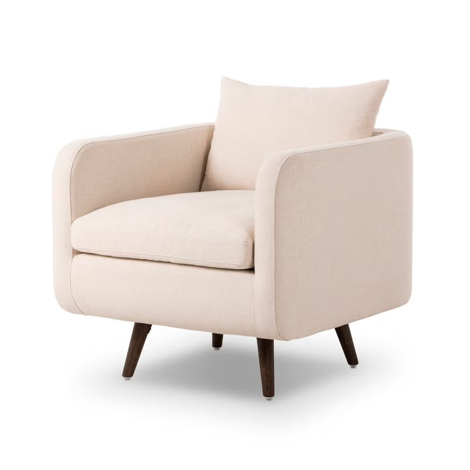 Ashley Luxe Kaya Swivel Chair-Savile Flax