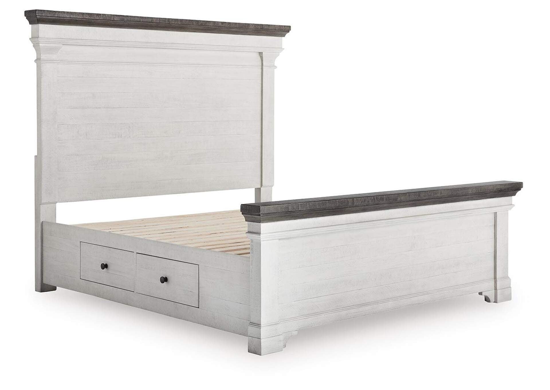 Havalance California King Panel Storage Bed