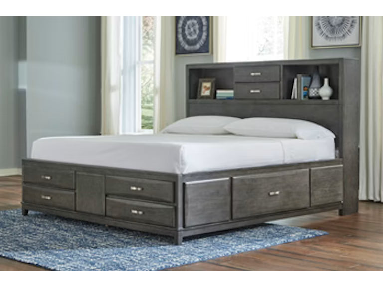 Ashley Caitbrook Caitbrook Queen Storage Rails and Footboard