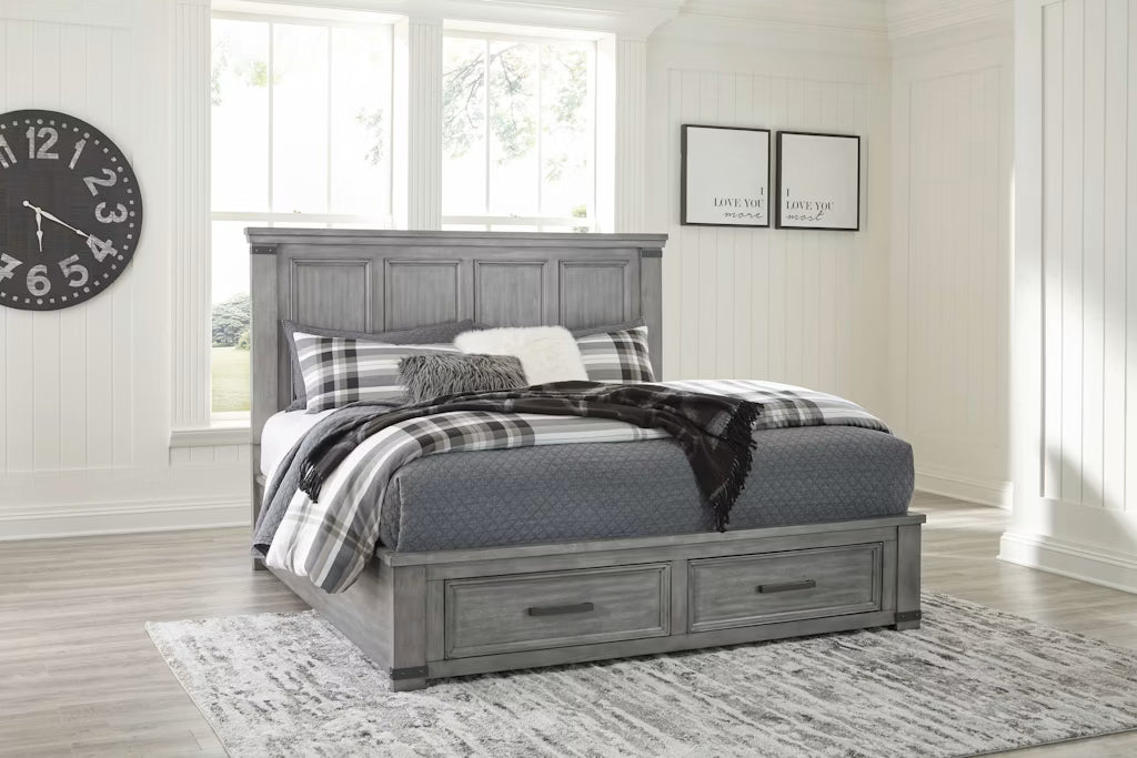 Ashley Russelyn King Storage Bed (B772-58-56S-97)