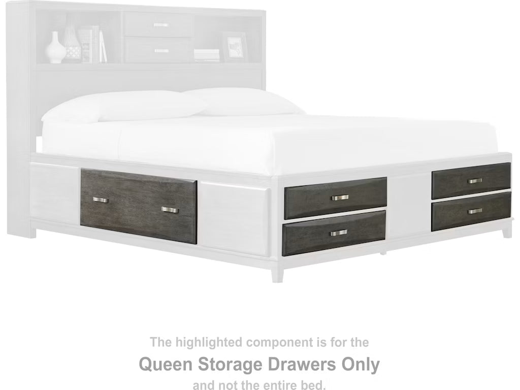 Ashley Bedroom Caitbrook Queen Storage Drawers B476-64