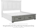 Ashley Bedroom Russelyn King/California King Storage Footboard