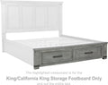 Ashley Bedroom Russelyn King/California King Storage Footboard