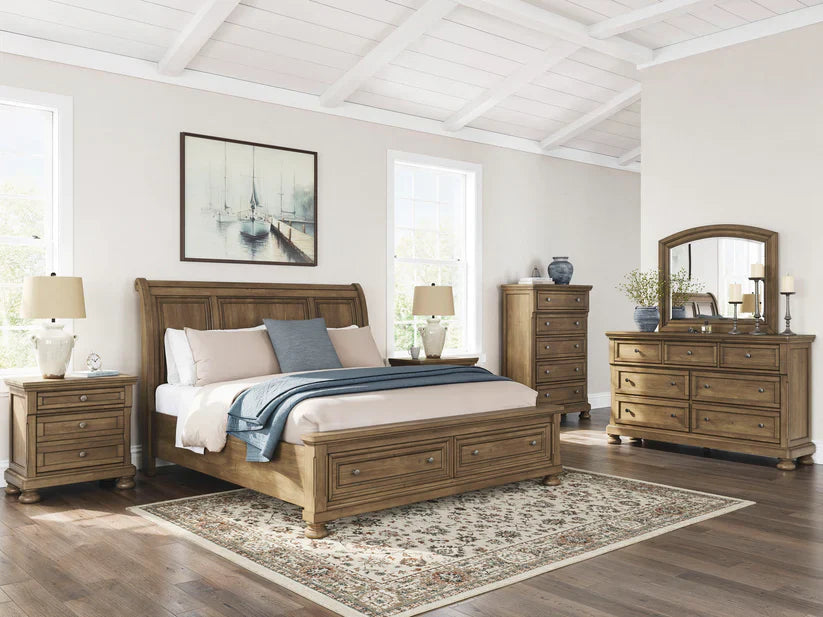 Ashley Furniture Bambori California King Panel Bed