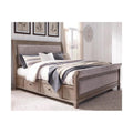 Ashley Furniture Challene King Upholstered Sleigh Bed